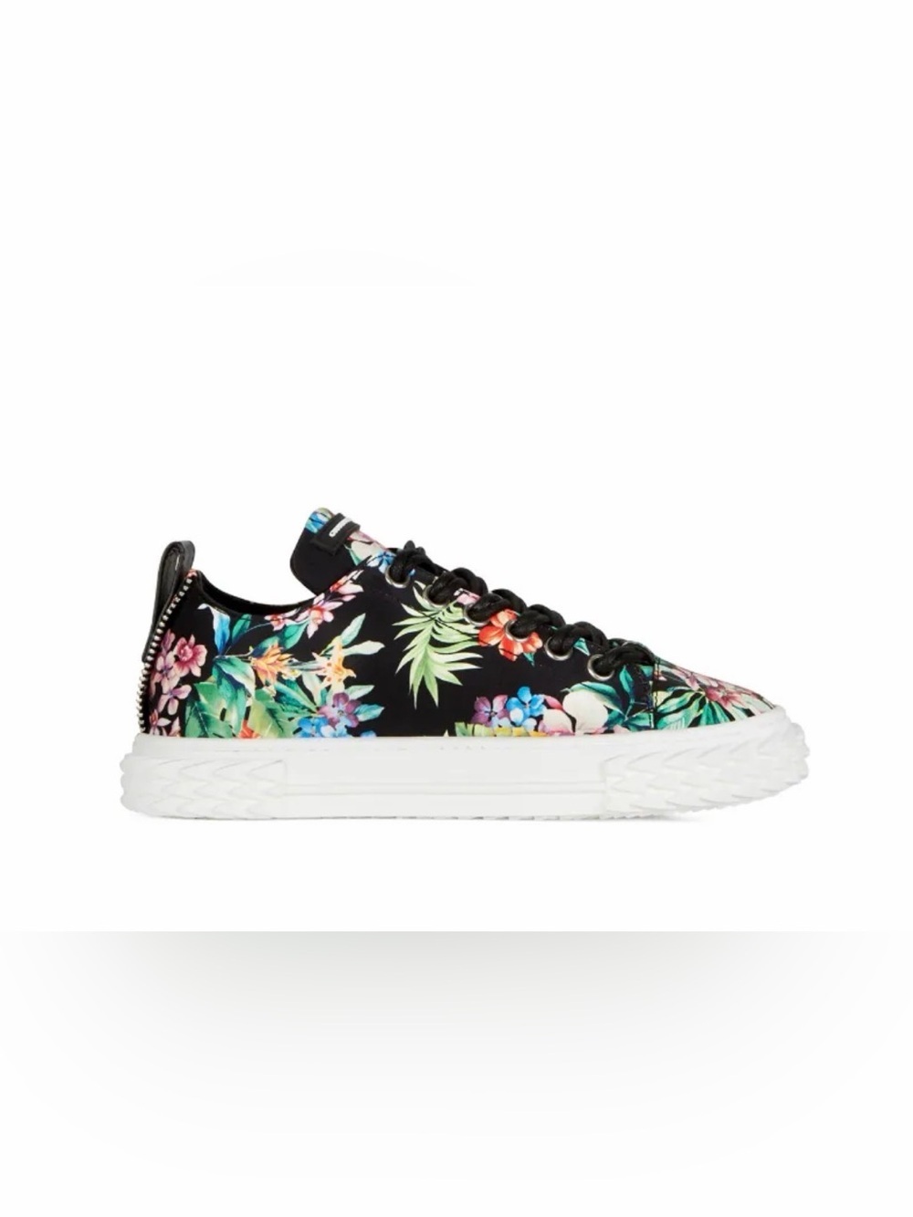 Giuseppe Zanotti Blabber Floral Tropical Low-Top Sneakers Size 35